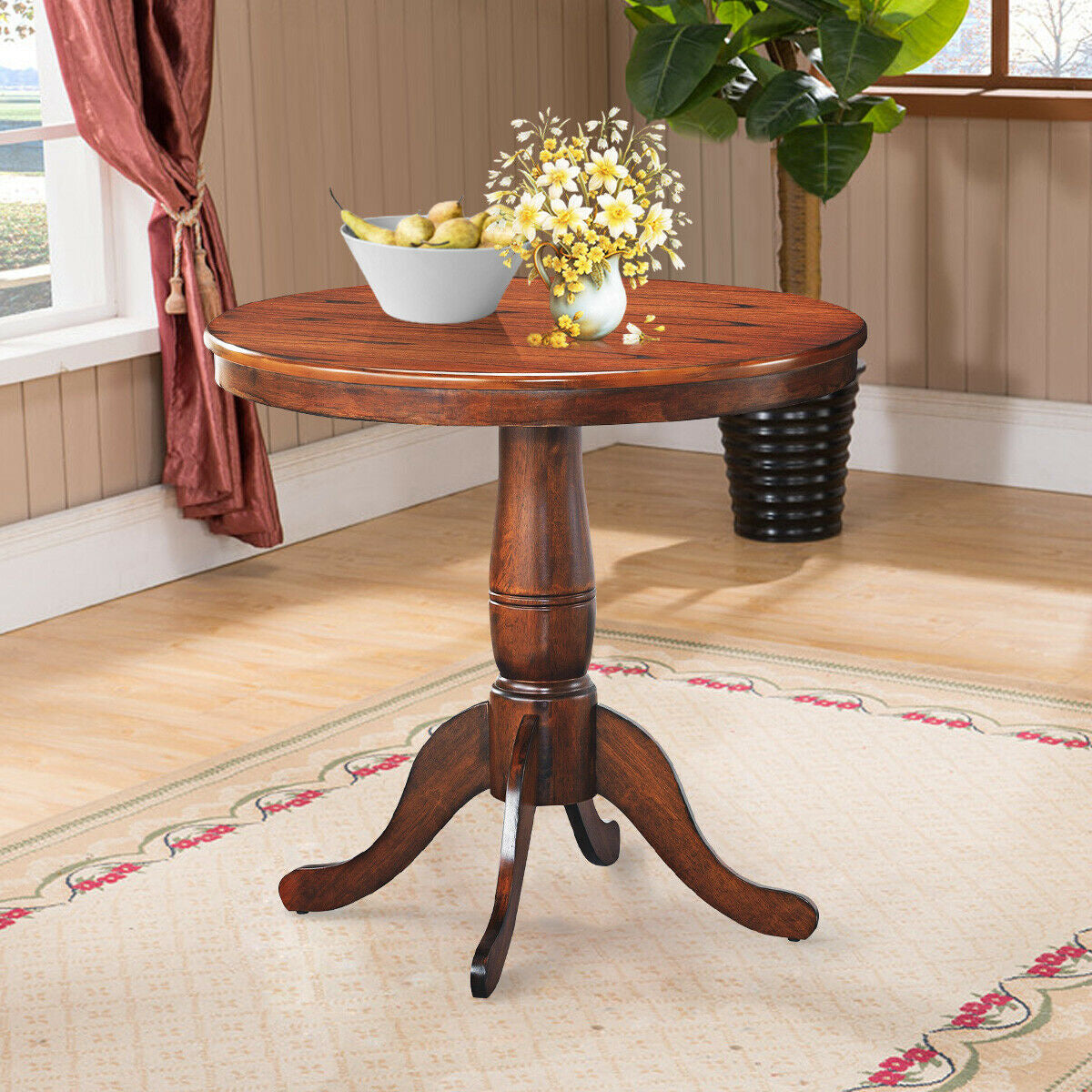 32 Inch Round Pedestal Dining Table – Chairliving
