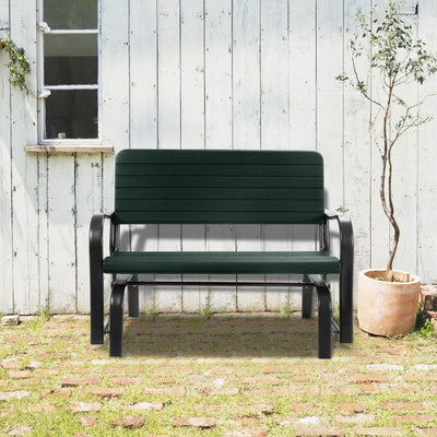 Outdoor Steel Patio Bench