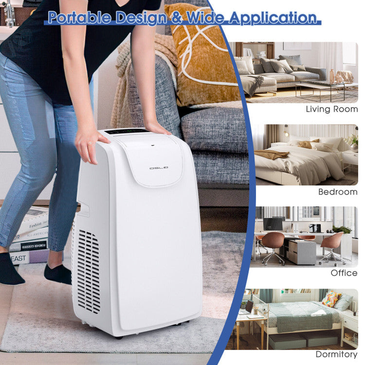 3-in-1 Multifunctional Air Conditioner Portable Evaporative Air Cooler AC with Dehumidifier Function and Smart Timer for Home Office