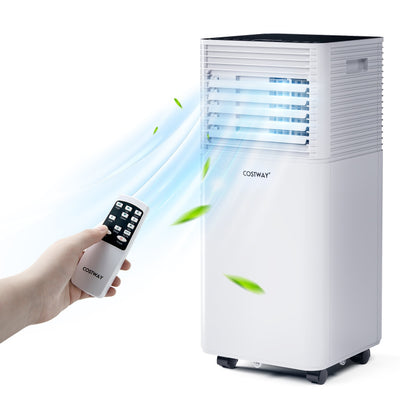 3-in-1 Portable Air Conditioner 10000 BTU AC Unit Air Cooler with Remote Control and 1-24 Hours Timer