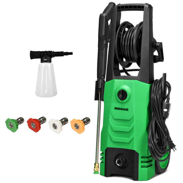 3500PSI Electric Pressure Washer 2.6GPM 1800W Portable High Power Washer Machine with 4 Nozzles