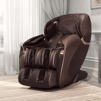 3D Full Body Shiatsu Massage Chair with AI Voice Control SL Track Zero Gravity Massage Recliner-Canada Only