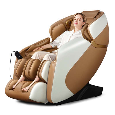 3D Full Body Shiatsu Massage Chair with AI Voice Control SL Track Zero Gravity Massage Recliner-Canada Only