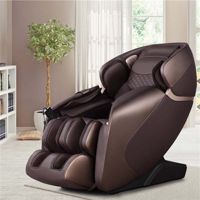 3D Full Body Shiatsu Massage Chair with AI Voice Control SL Track Zero Gravity Massage Recliner-Canada Only