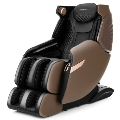 3D Zero Gravity Shiatsu Massage Chair SL-Track Full Body Electric Massage Recliner with 4 Massage Techniques and 4 Auto Modes