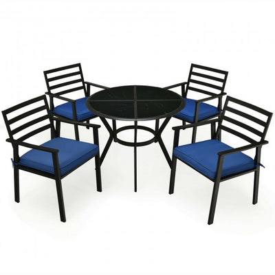 5 Pcs Apartment Dining Table Set