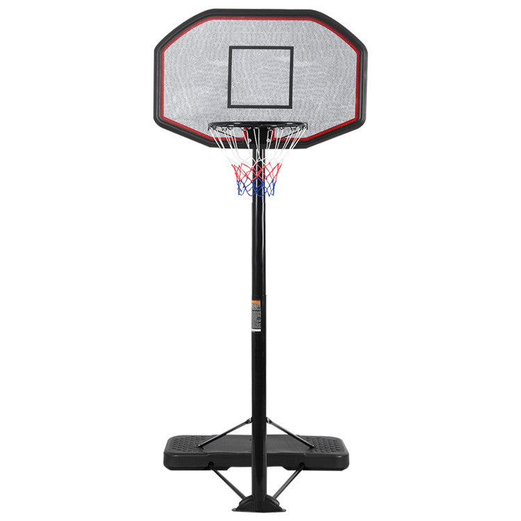 43 Inch Portable Basketball Hoop Adjustable Height Backboard Basketball Goal for Kids Youth Junior