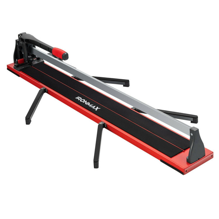 48 Inch Porcelain Ceramic Floor Tile Cutter Machine Professional Manual Tile Cutter with Anti-Skid Feet and Removable Scale