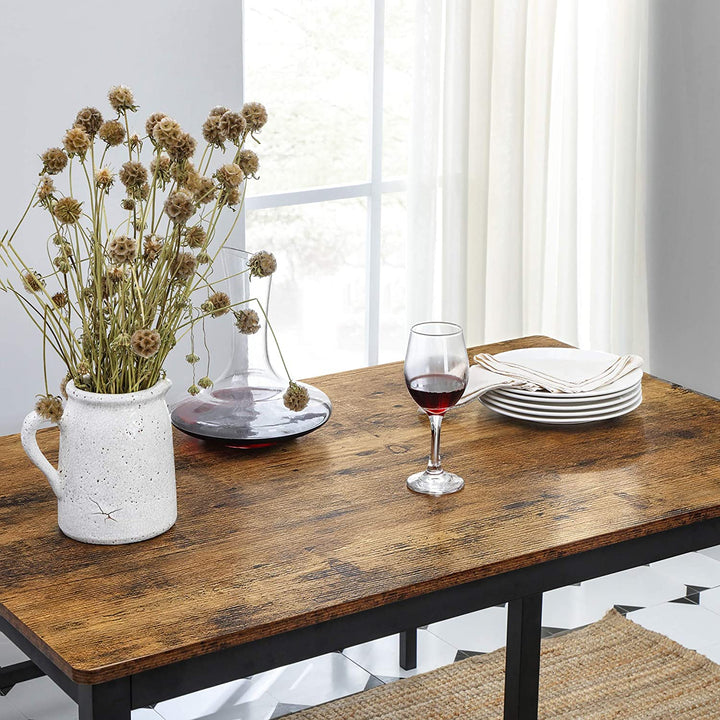 3 Pcs Kitchen Dining Table Set for Limited Space