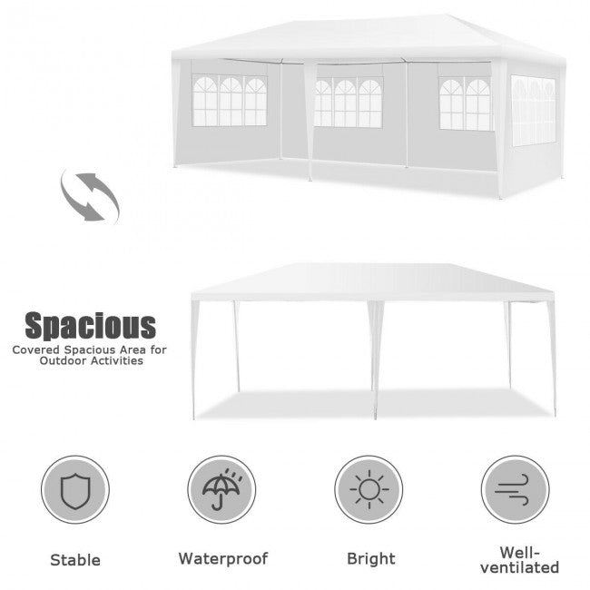 10 x 20 ft Outdoor Party Wedding Canopy Tent