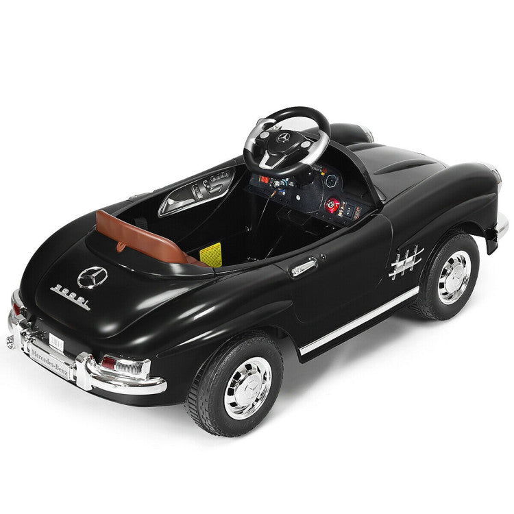 6V Kids Ride-On Car Battery Powered Licensed Mercedes Benz 300SL Electric Vehicle with Parent Remote Control Safety Belt