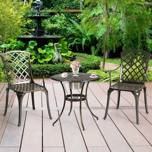 Outdoor Patio Bistro Chairs (Set of 2)