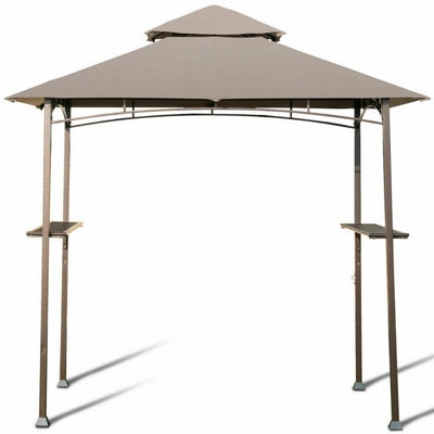 8 x 5 FT Outdoor Grill Gazebo with Canopy