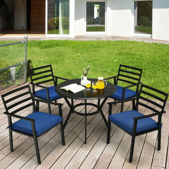 5 Pcs Apartment Dining Table Set