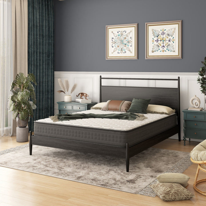 8 Inch Memory Foam Bed Mattress Medium Firm with Breathable Mattress Cover for Pressure Relieve