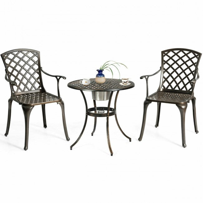 Outdoor Patio Bistro Chairs (Set of 2)