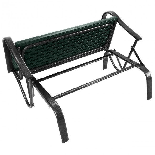 Outdoor Steel Patio Bench