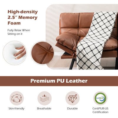 Convertible Futon Sofa Bed Memory Foam Sleeper Couch Modern Loveseat with Adjustable Backrest Armrests