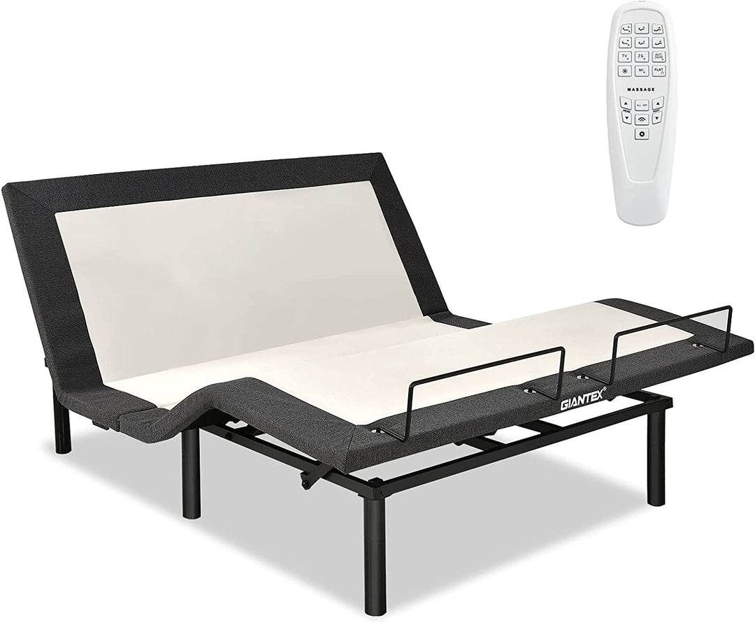 Electric Adjustable Bed Base Zero Gravity Twin/Queen Size Bed Frame with Massage and Remote Control