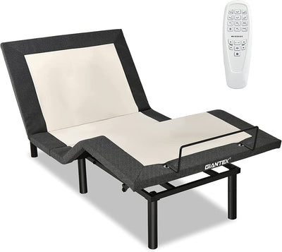 Electric Adjustable Bed Base Zero Gravity Twin/Queen Size Bed Frame with Massage and Remote Control