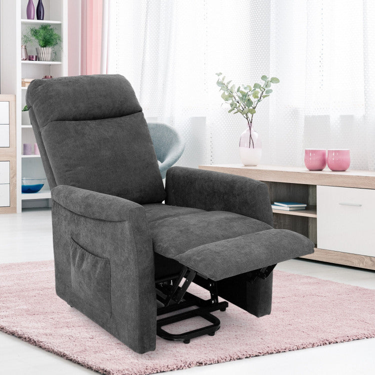 Electric Massage Recliner Chair with Ottoman and Remote Control