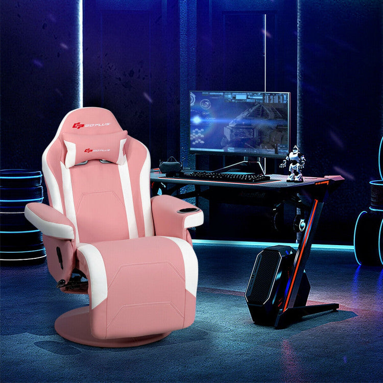Computer Integrated Chair Ergonomic High Back PU Leather Computer Office Chair Swivel Massage Ga ...