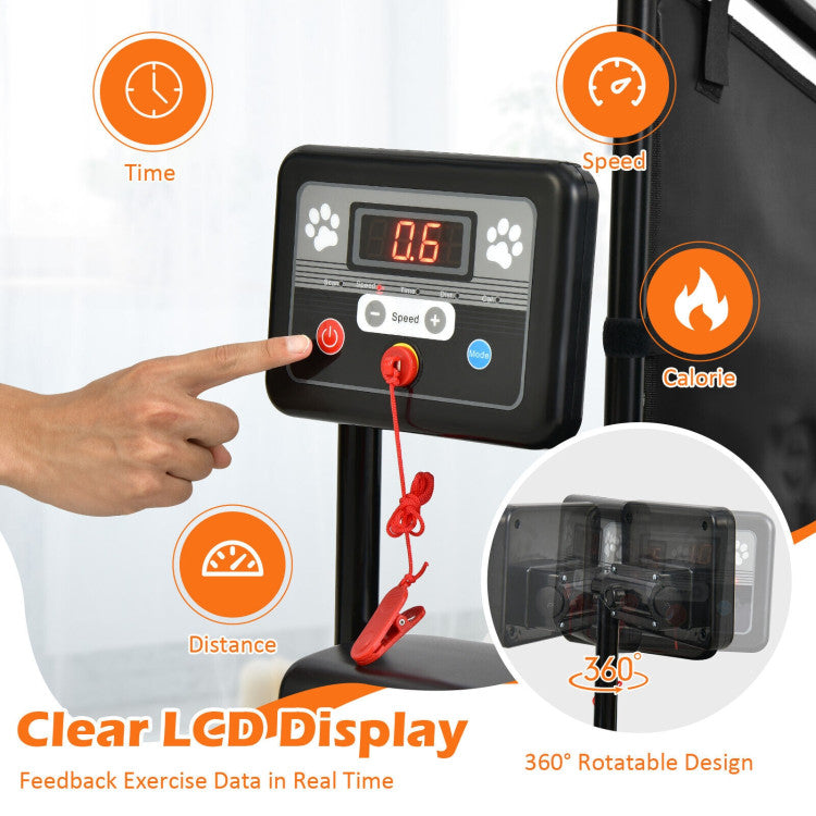 Dog Treadmill Pet Running Machine Fitness Equipment with Remote Contro