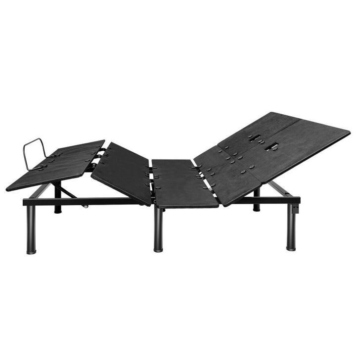 Queen Size Electric Adjustable Bed Base Zero Gravity Bed Frame with Remote and LED Light