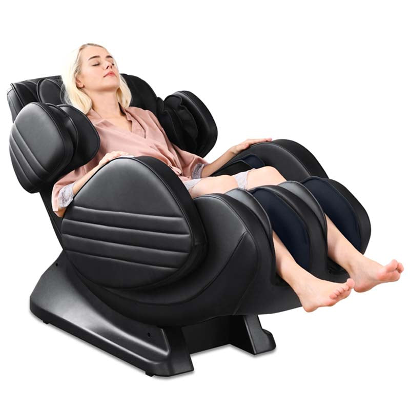 SL Track 3D Full Body Massage Chair Assembly-Free Zero Gravity Massage Recliner with Heat-Canada Only