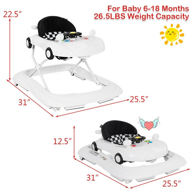 Children First Race 2-in-1 Foldable Baby Walker