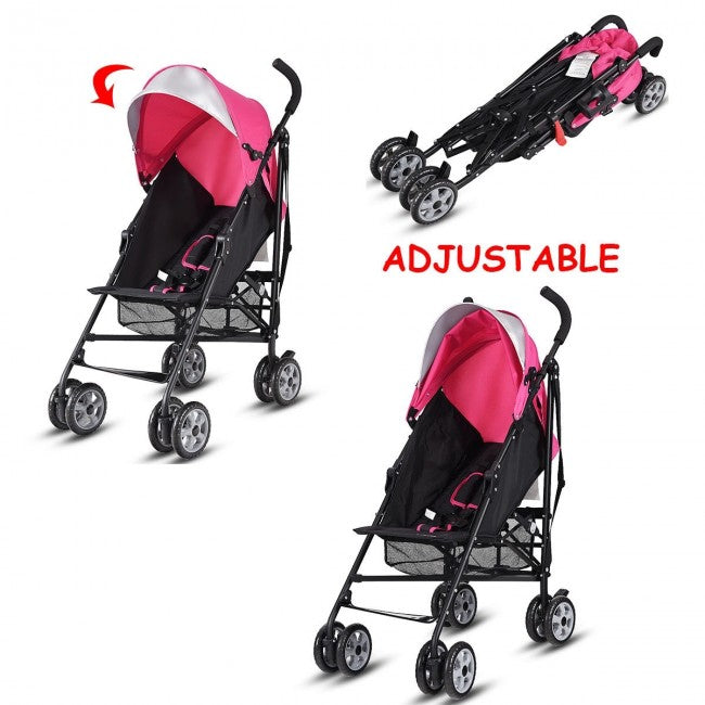 Convenience Baby Stroller Lightweight Infant Stroller with Compact Fold