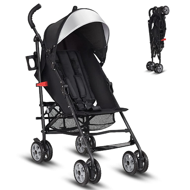 Convenience Baby Stroller Lightweight Infant Stroller with Compact Fold