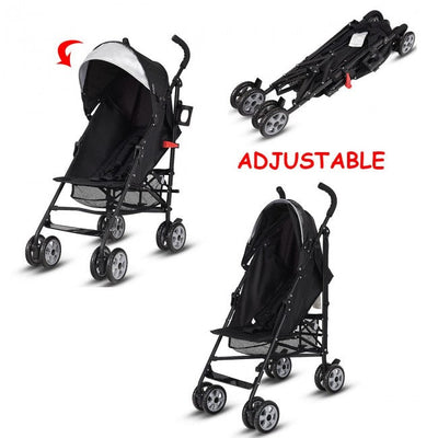 Convenience Baby Stroller Lightweight Infant Stroller with Compact Fold