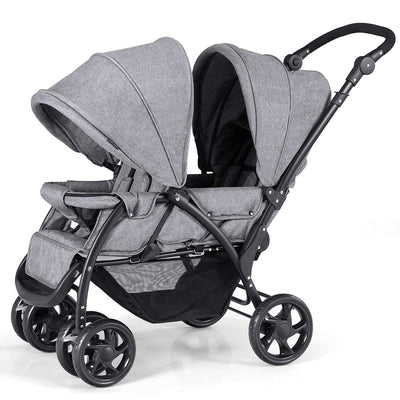Convenience Lightweight Double Stroller for Infant & Toddler