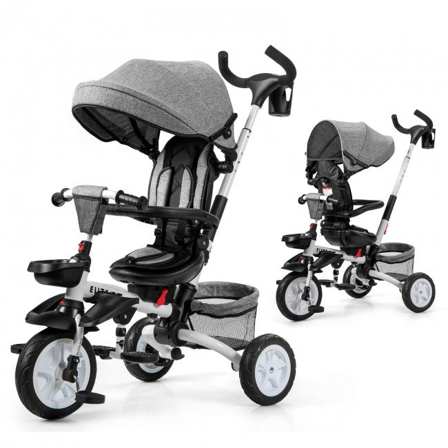 Detachable Kids Baby Stroller Tricycle