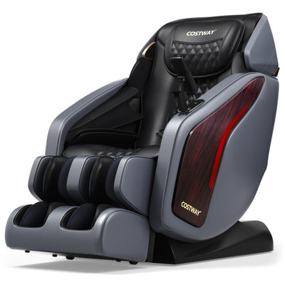 Electric Full Body Zero Gravity Massage Chair 3D SL Track Thai Stretch Recliner with 10 Auto Mode and Wireless Speaker