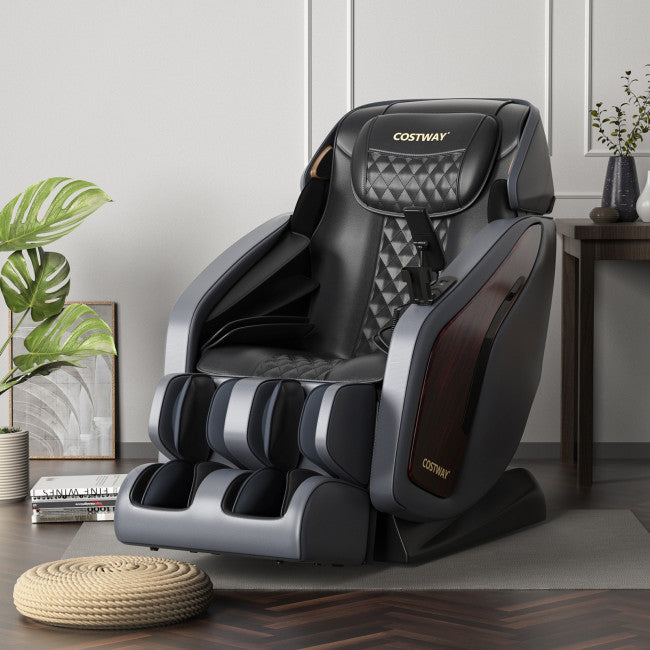 Electric Full Body Zero Gravity Massage Chair 3D SL Track Thai Stretch Recliner with 10 Auto Mode and Wireless Speaker