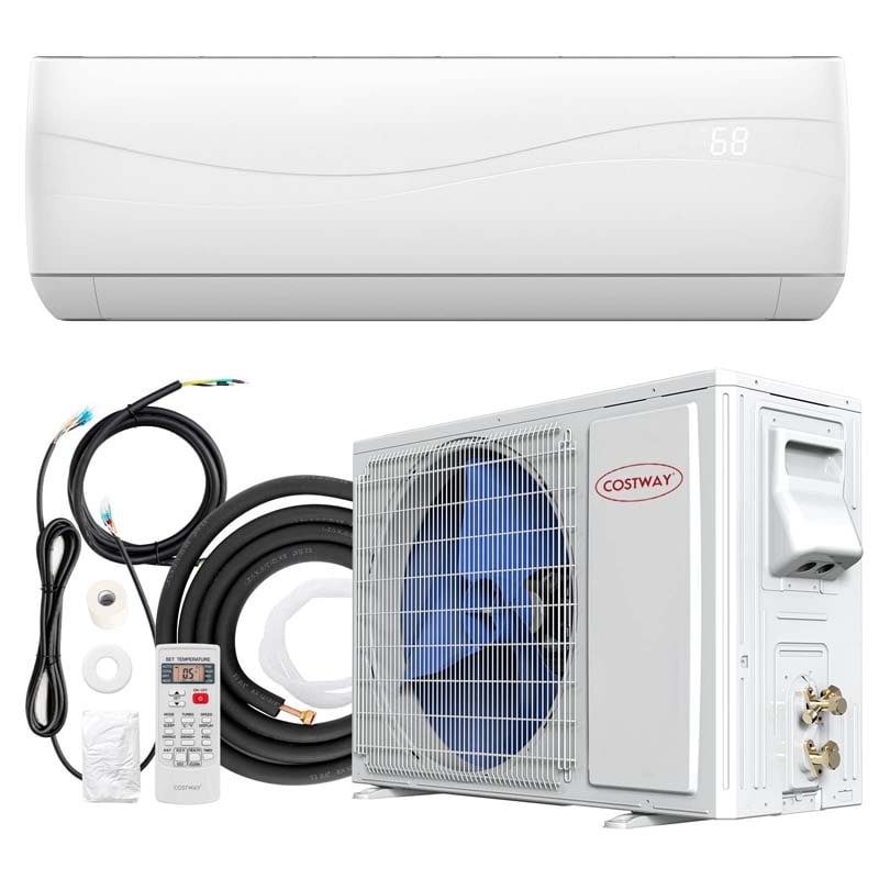 12000BTU 115V Ductless Mini Split Air Conditioner, 20 SEER2 Wall-Mounted Inverter AC Unit with Heat Pump