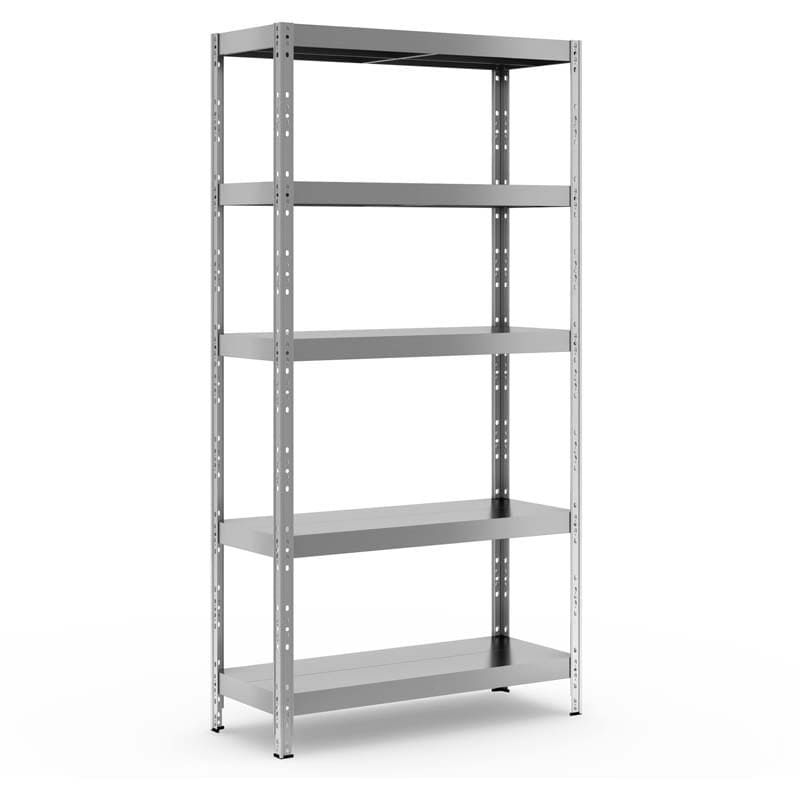 2860lbs 5-tier Heavy Duty Metal Storage Shelving Unit Adjustable Storage Utility Rack for Garage Warehouse Basement