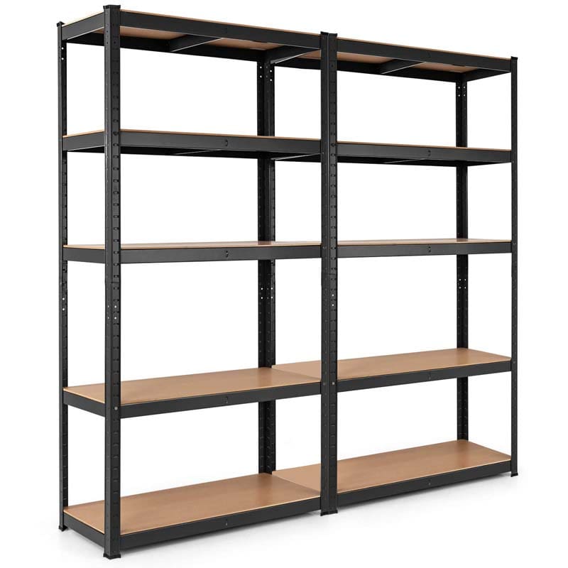 30" x 12" x 60" 5-Tier Heavy Duty Storage Shelving Unit Metal Utility Shelves Adjustable Storage Racks
