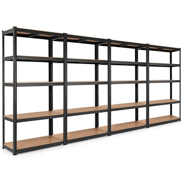 30" x 12" x 60" 5-Tier Heavy Duty Storage Shelving Unit Metal Utility Shelves Adjustable Storage Racks