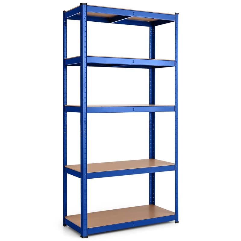 30" x 12" x 60" Heavy Duty 5-Tier Storage Shelving Units 2000Lbs Capacity Garage Metal Utility Rack for Workshop