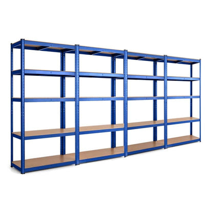 30" x 12" x 60" Heavy Duty 5-Tier Storage Shelving Units 2000Lbs Capacity Garage Metal Utility Rack for Workshop