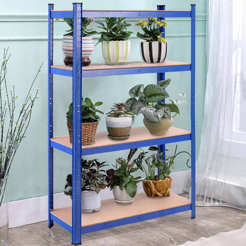 63 Inch Heavy Duty Metal Storage Rack Garage Multi-Use Storage Shelving Unit with Adjustable Shelves