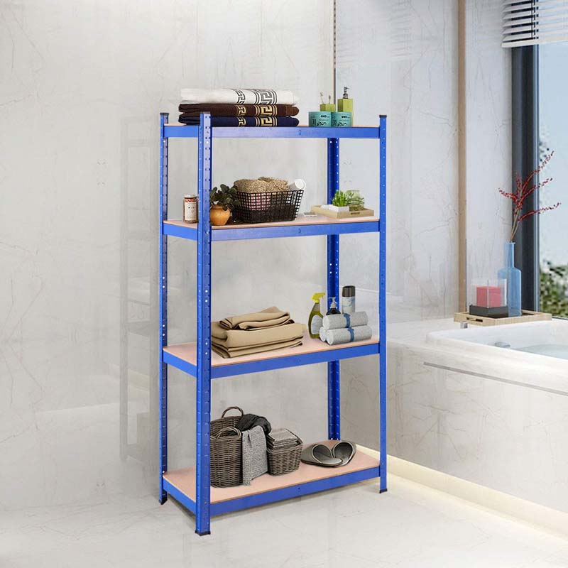 63 Inch Heavy Duty Metal Storage Rack Garage Multi-Use Storage Shelving Unit with Adjustable Shelves