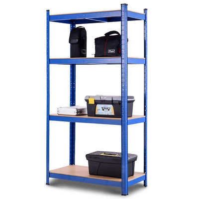 63 Inch Heavy Duty Metal Storage Rack Garage Multi-Use Storage Shelving Unit with Adjustable Shelves