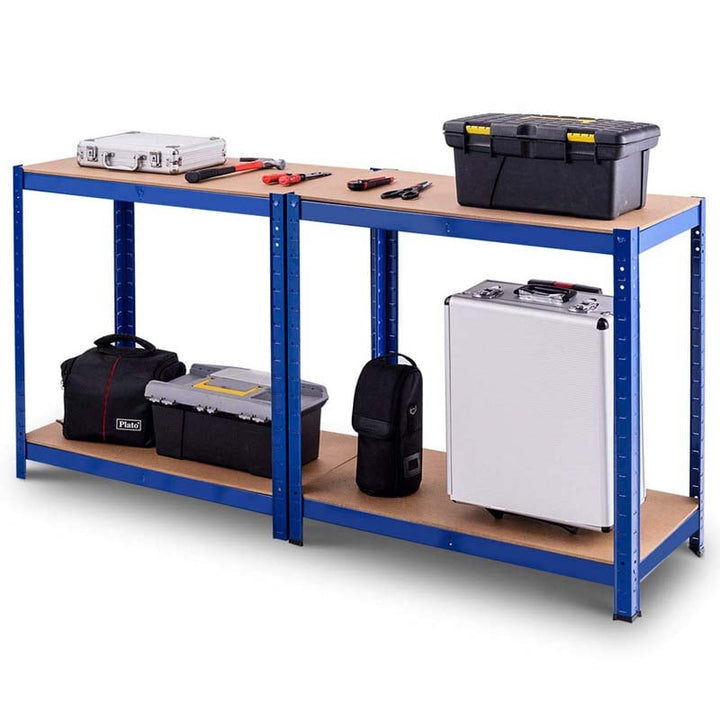 63 Inch Heavy Duty Metal Storage Rack Garage Multi-Use Storage Shelving Unit with Adjustable Shelves