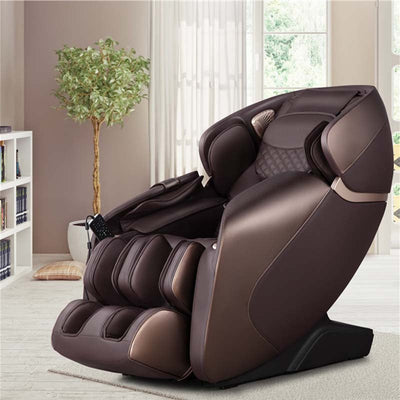 3D Full Body Shiatsu Massage Chair with AI Voice Control, SL Track Zero Gravity Massage Recliner