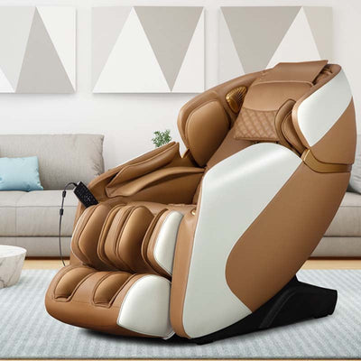 3D Full Body Shiatsu Massage Chair with AI Voice Control, SL Track Zero Gravity Massage Recliner