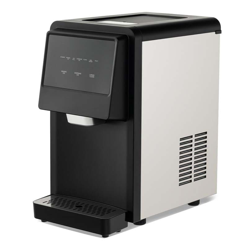 60 Lbs/24H Nugget Ice Maker Countertop, 9 Lbs Storage Capacity Self Dispensing Portable Ice Machine